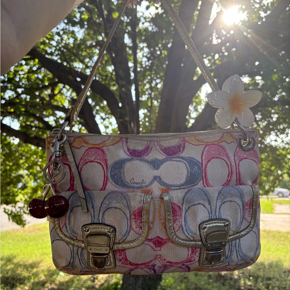 Coach Poppy Scribble Multicolor
